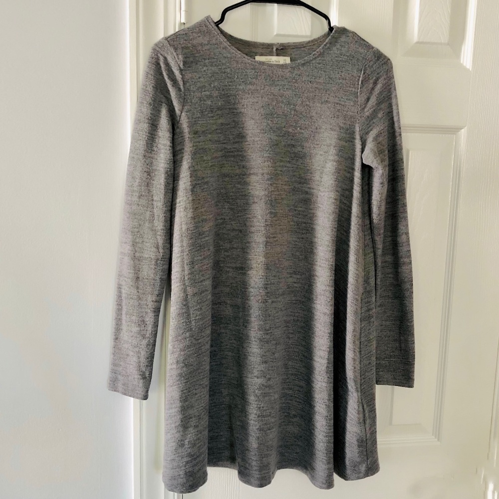Abercrombie & Fitch Long Sleeve Sweater Mini Dress XS